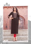 Styli Vol 2 By Mittoo Designer Rayon Embroidery Kurtis Wholesale Price in Surat
